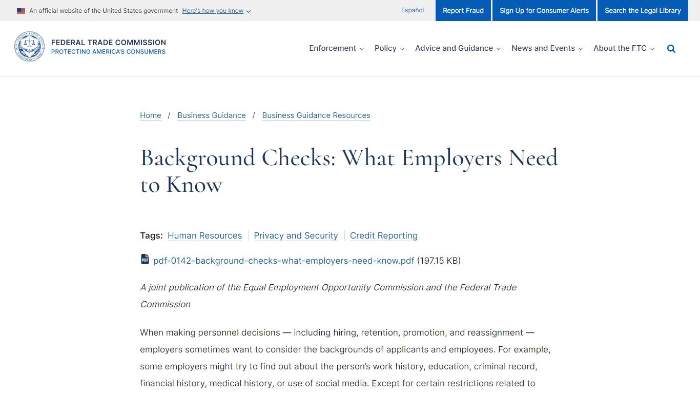 Background Checks: What Employers Need to Know